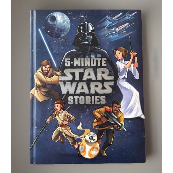 Other - Brand New Star Wars Hardcover Book: 5 Minute Star Wars Stories Kids Adults All